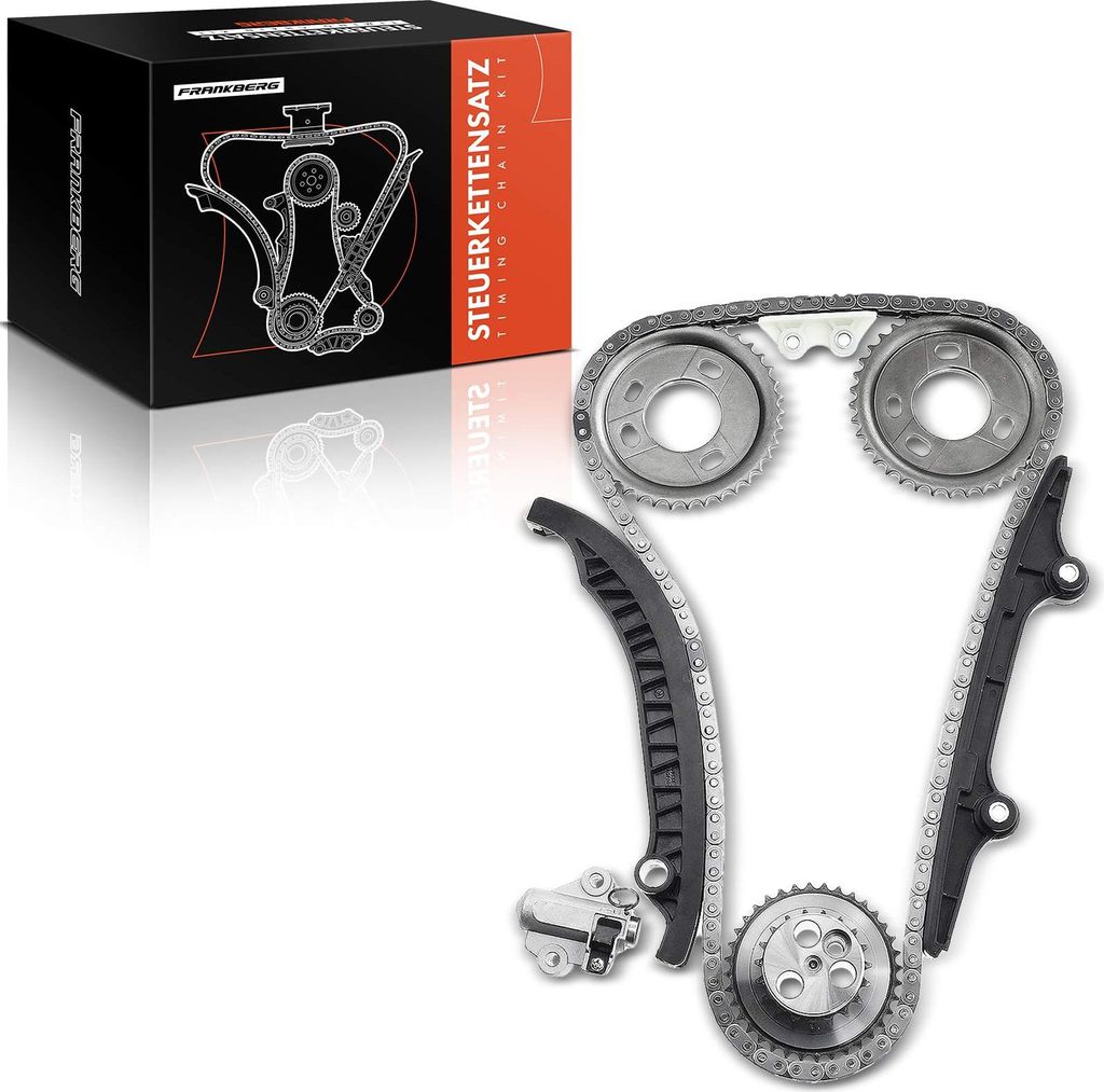 Frankberg 1x Steuerkettensatz Steuerkette für Citroën Jumper Ford Transit Fiat Ducato Peugeot Boxer 2.2L
