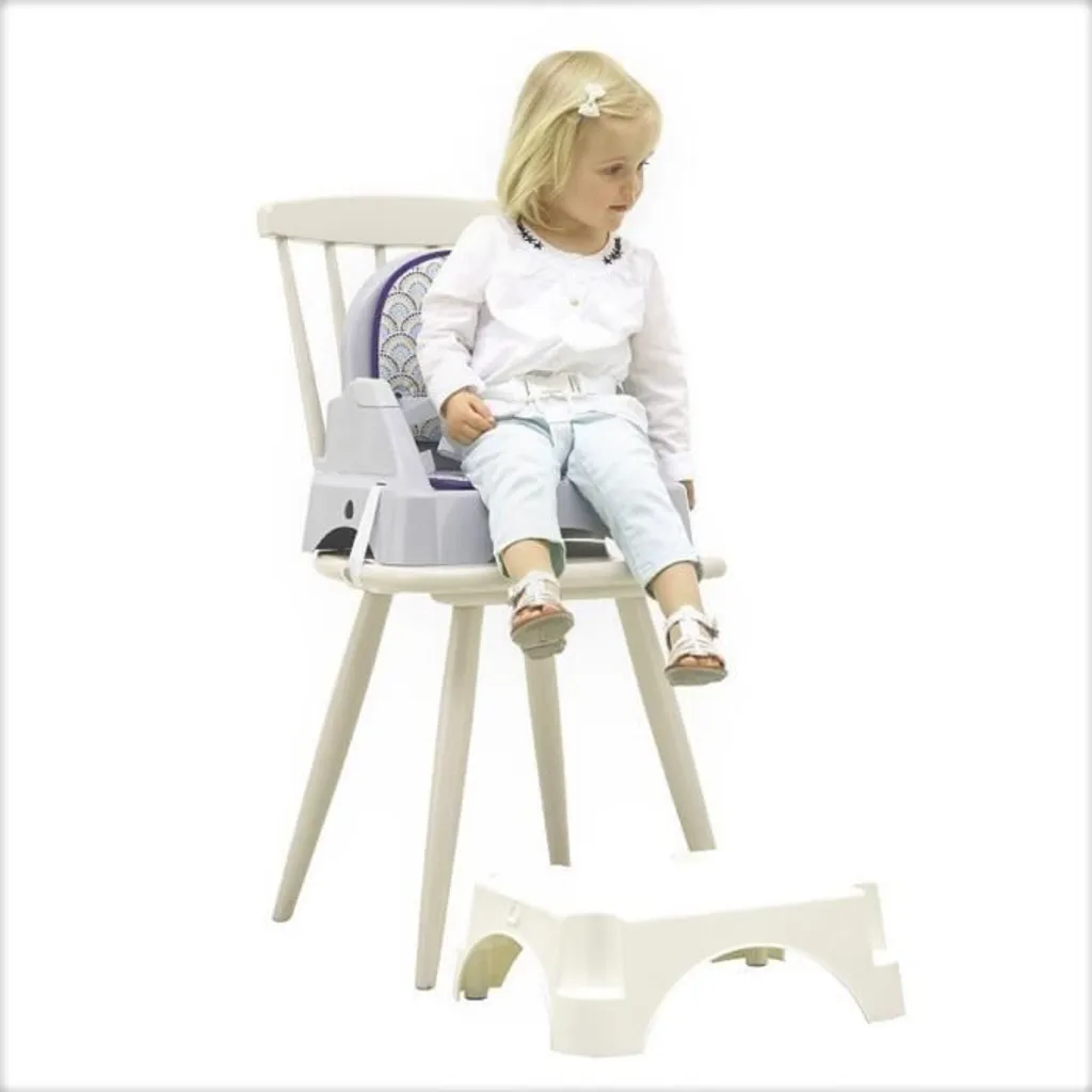 Rehausseur Edgar Thermobaby : Fini les Repas Difficiles avec Bébé à Table