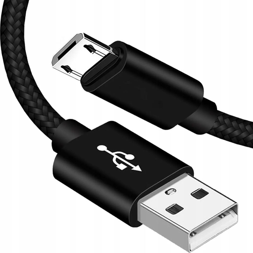 Superlanges Kabel - Micro-USB auf USB - Schnellladung, Länge 3 m