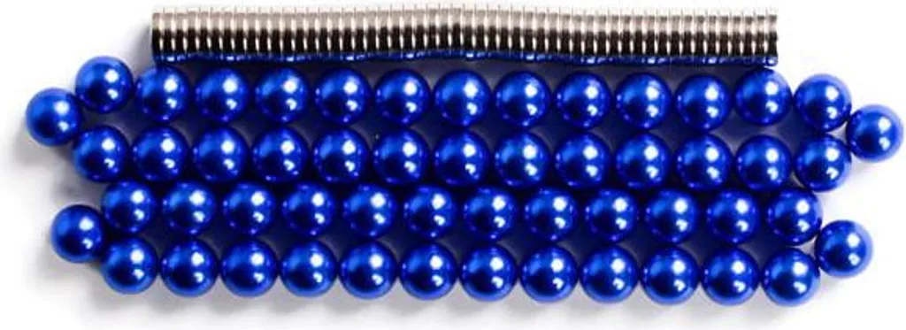 Marquage Géographique Magnétique Bleu pour Gestion de Projets - 54pcs - 2
