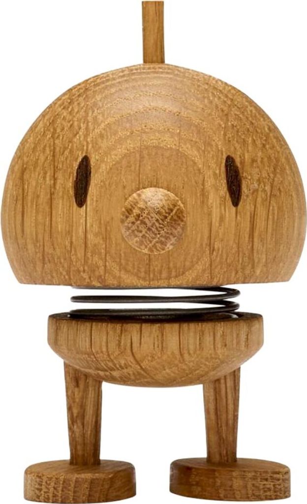 Hoptimist Bumble, decorazione in legno, pupazzo oscillante Immagine del prodotto 