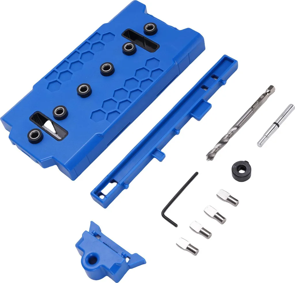 Shelf Pin Jig ABS Guide de perçage pour trous de 5mm étagères bois - 3