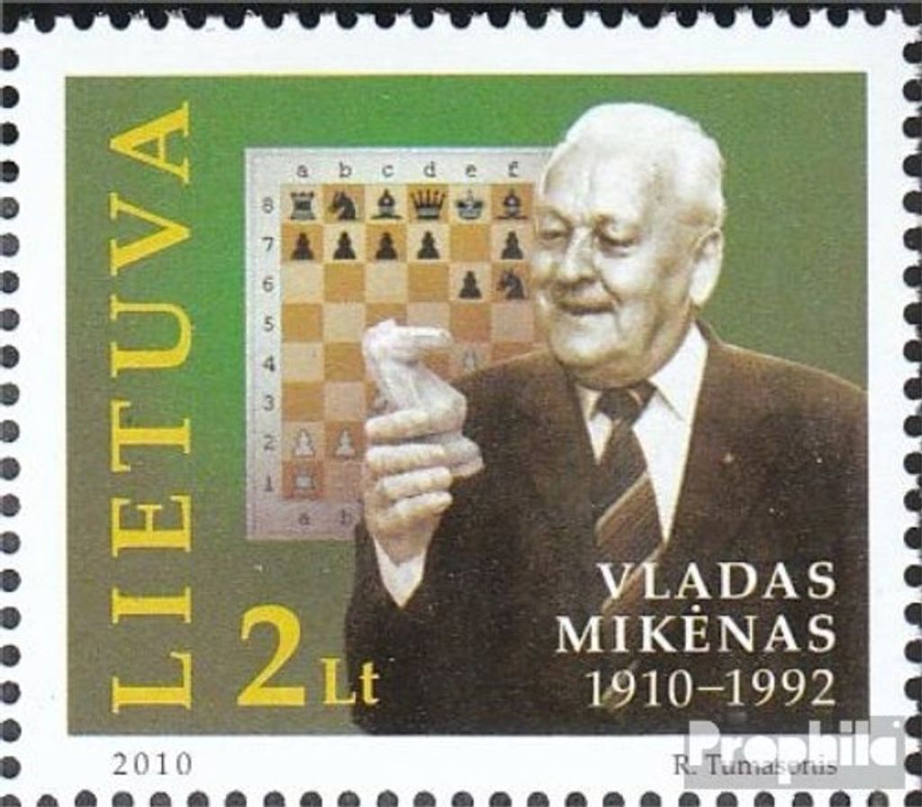 Briefmarken Litauen 2010 Mi 1037 (kompl.Ausg.) postfrisch Mikenas
