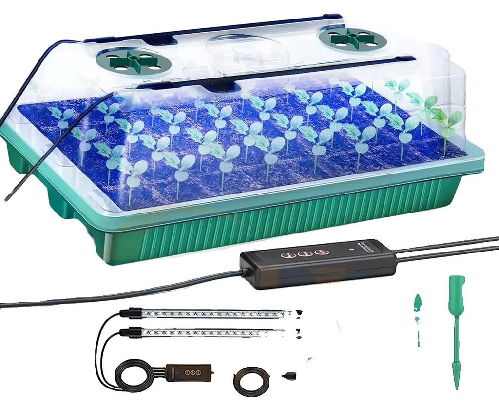 Kit de 3 pièces pour plantes en pot avec valve respirante - Modèle 40 trous