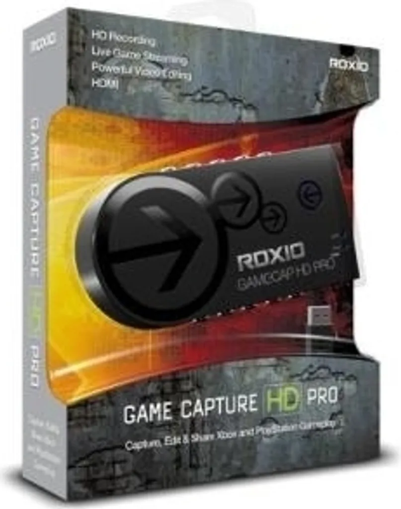 Carte de Capture Vidéo Roxio Game Capture HD PRO pour Gaming sur PC