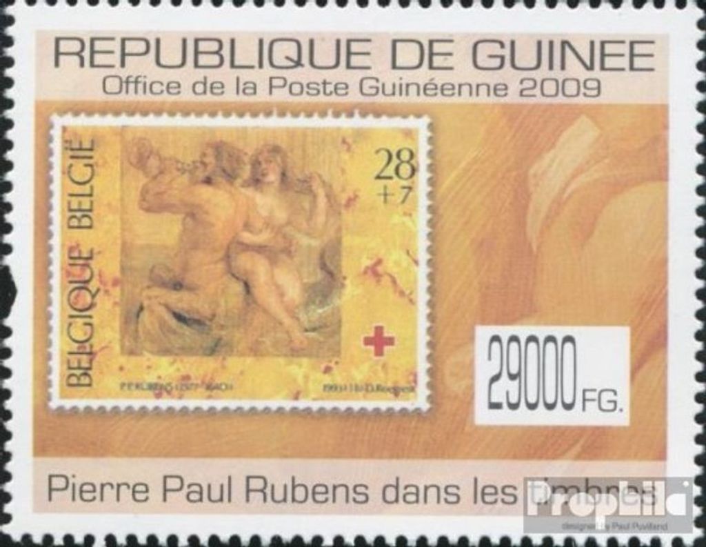 Briefmarken Guinea 2009 Mi 7064 (kompl. Ausgabe) postfrisch Produktbild 