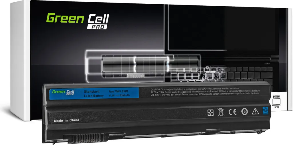 Dell Latitude E5420 E5520 E6420 E6520 Batteria per computer portatile 11.1V 6 celle