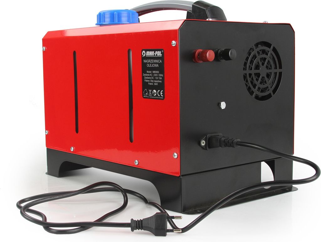 MAR-POL Naftové nezávislé topení 8kW, 230V/12V M80950 Obrázek produktu 12