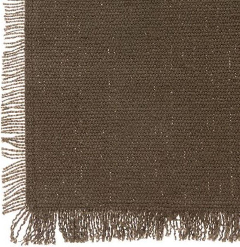 Tischdecke "maha" baumwolle khakigrün 250x150cm - Atmosphera créateur d'intérieur