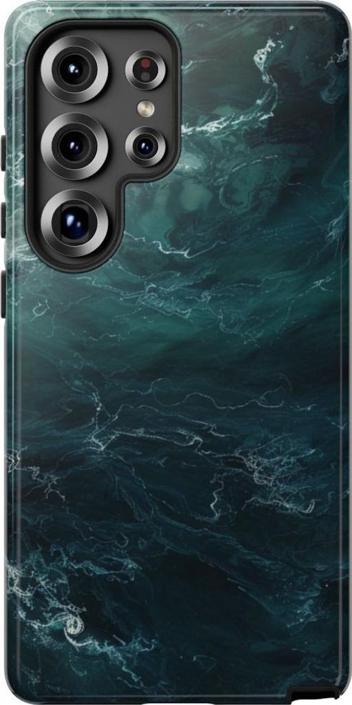 Dunkle Wasserwirbel – Hülle Kompatibel mit Samsung Galaxy S25 Ultra