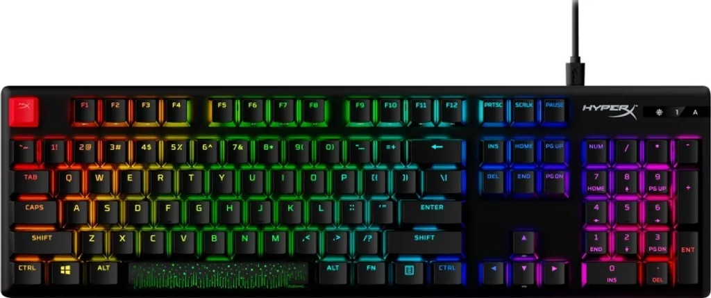 Clavier Gamer Mécanique HyperX Alloy Origins PBT RE avec Switch Red