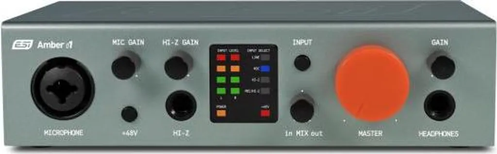 Carte son ESI Amber i1 interface audio USB-C haute performance 24-bit - 2