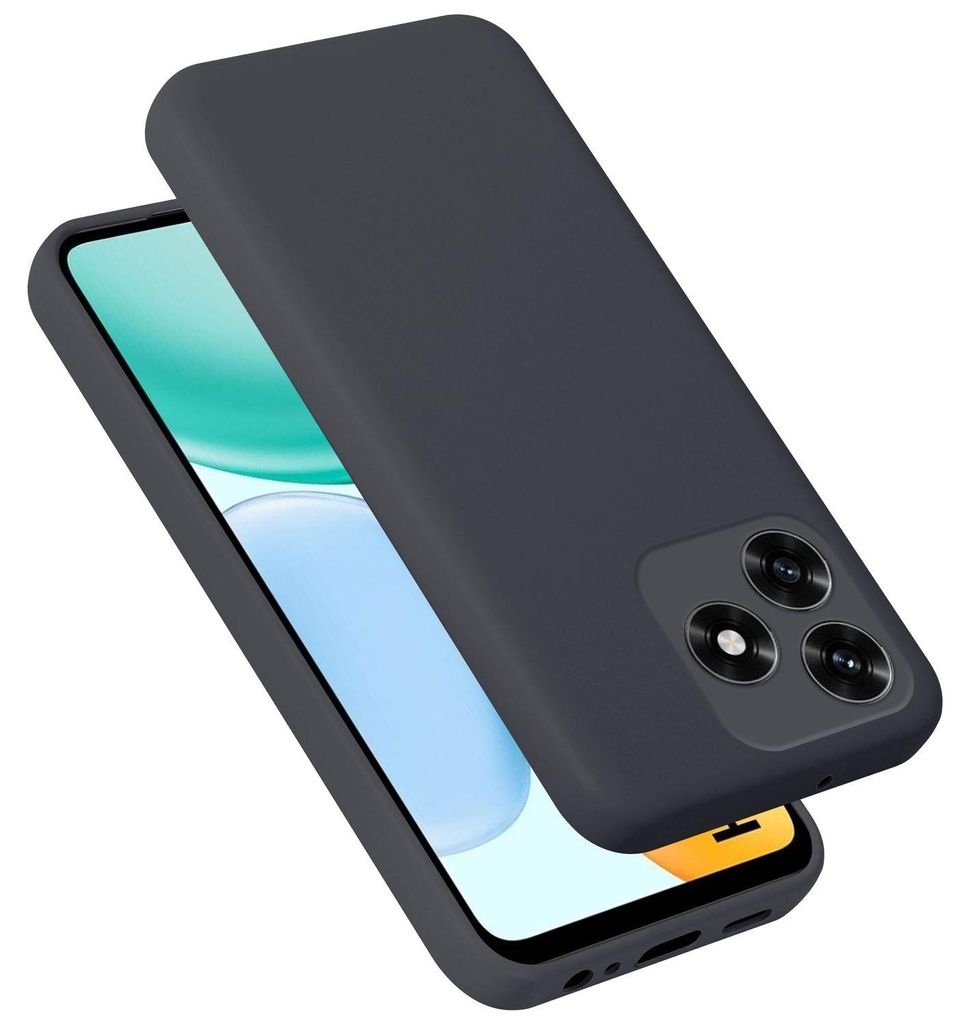 Cadorabo Hülle für Honor X5C Plus / X5C Hülle Silikon Handyhülle Case aus flüssigem Silikon, Kratzfeste und stoßfeste Schutzhülle für Honor...