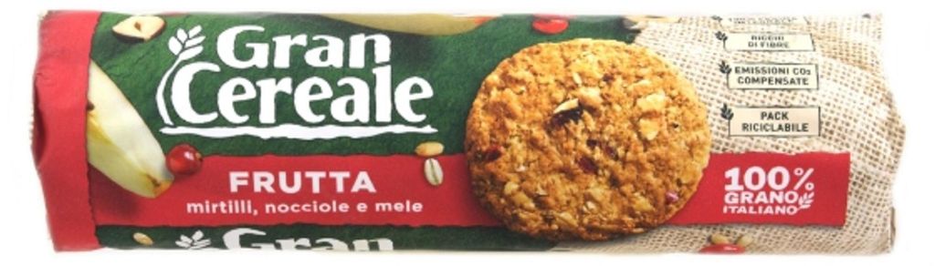 Gran Cereale Biscotti Frutta 250 g Zdjęcie produktu 