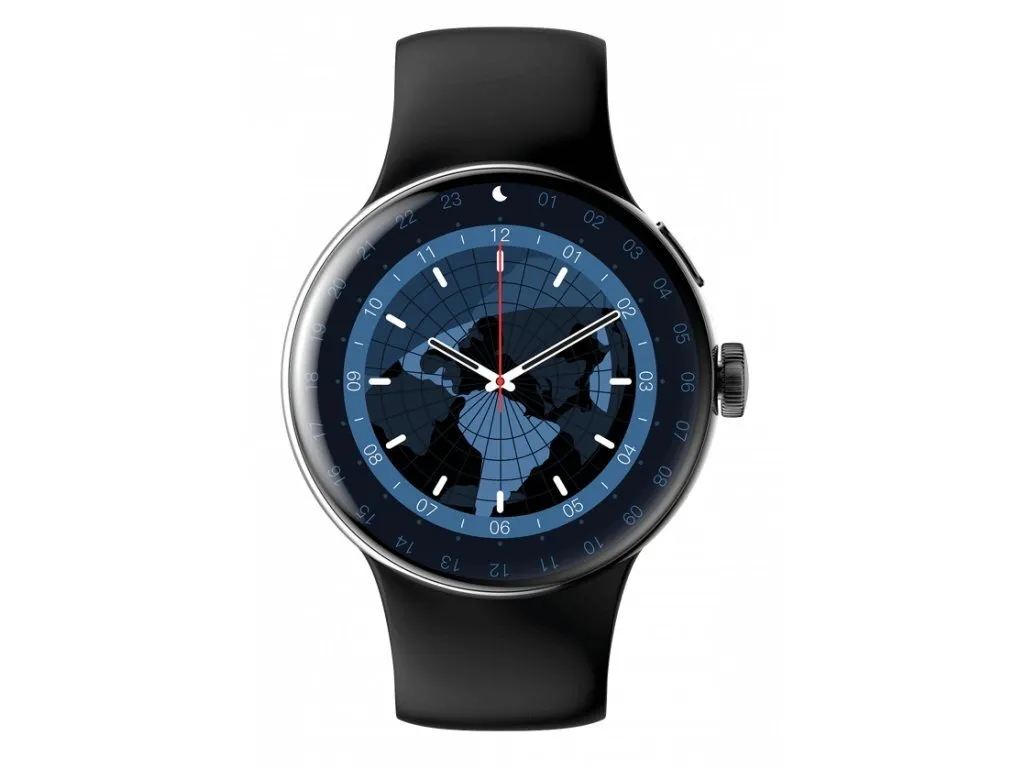 Montre connectée CARNEO Matrixx HR 45mm avec bracelet sport noir