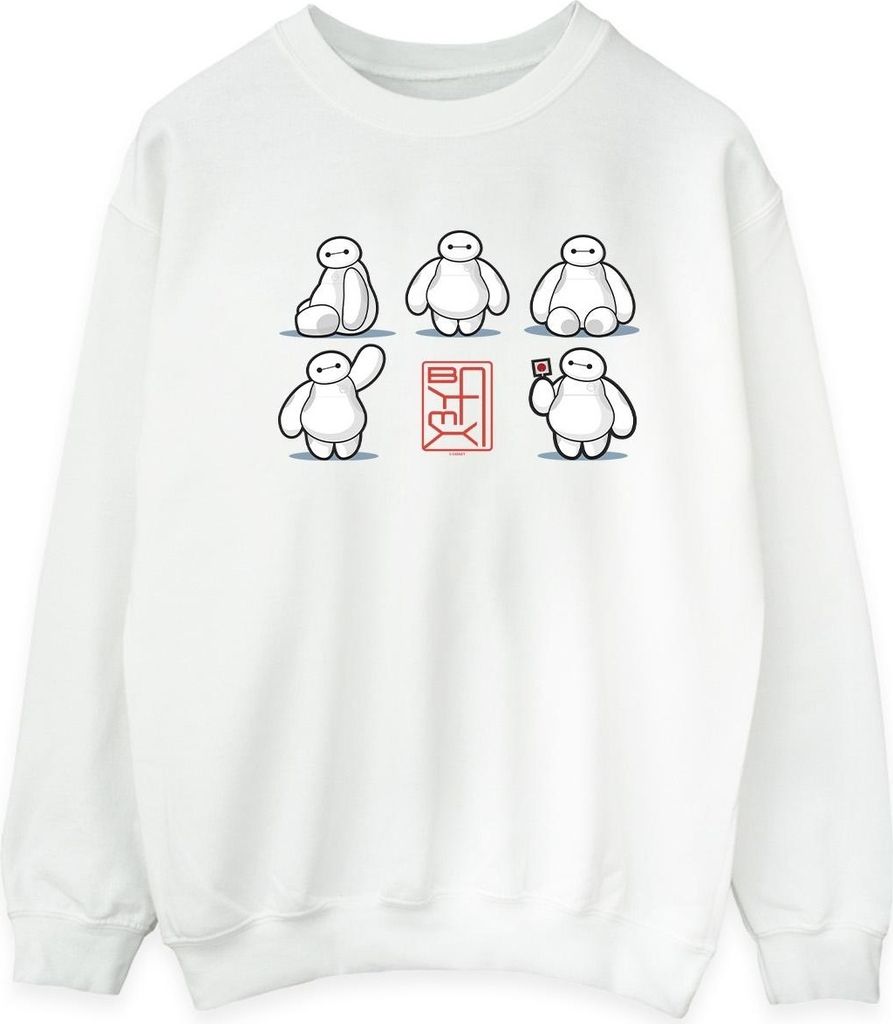 Disney - "Big Hero 6" Sweatshirt für Herren BI15263 (S) (Weiß)