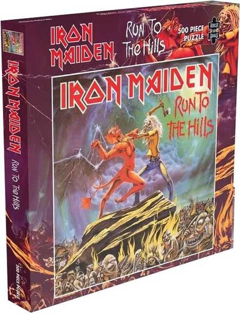 Iron Maiden: Run to the Hills 500 Teile Jigsaw Puzzle