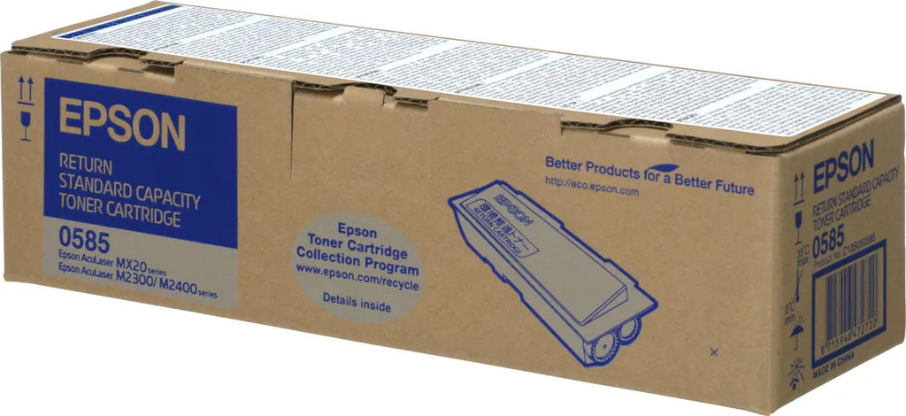 Toner Epson C13S050585 Noir pour AcuLaser M2300D - Capacité 3000 Pages