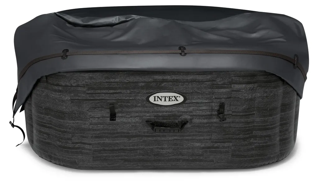 Maintenir l'eau chaude de votre Spa carré avec cette couverture Intex