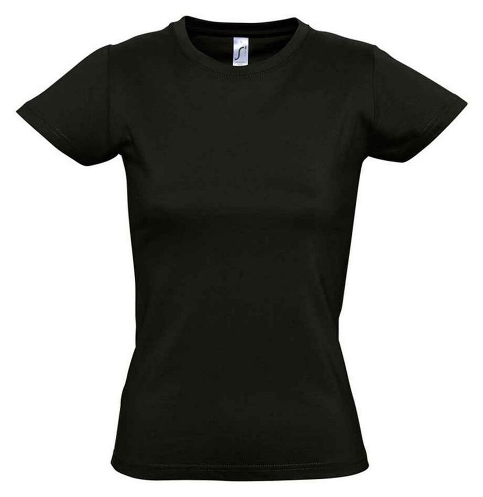SOLS - "Imperial" T-Shirt für Damen LT1666 (S) (Schwarz)