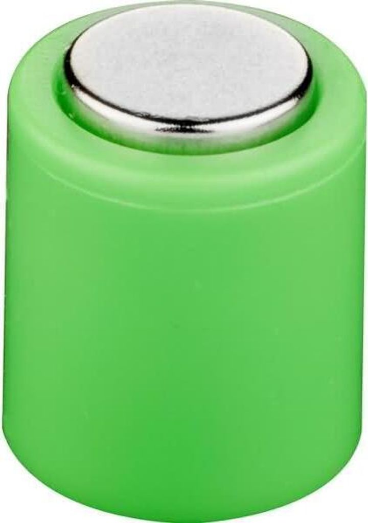 Magnet Power Zylinder 14x19mm VE=6 Stück hellgrün