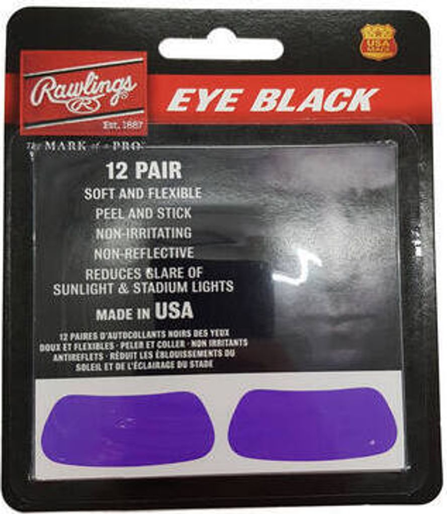 Rawlings Eye Stickers Coloured (EB12) Color Purple American Football Artikel