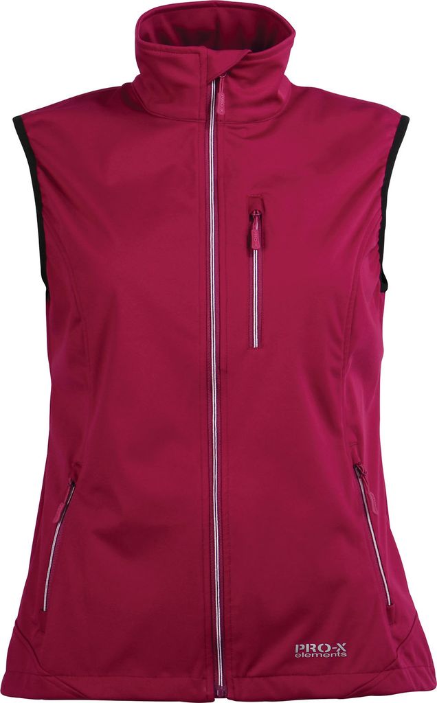PRO-X ELEMENTS Damen Sofshellweste SINA BERRY 42