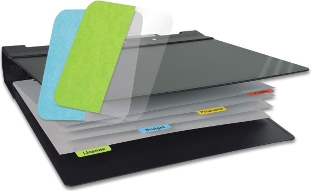 3L - INDEXTABS 3L 10513 12x40mm Selbstadhäsive Weiß | Setzen Sie ein 48 -Stück