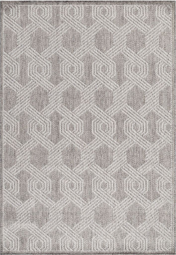 Outdoor Teppich ARUBA Grau 120 cm x 170 cm