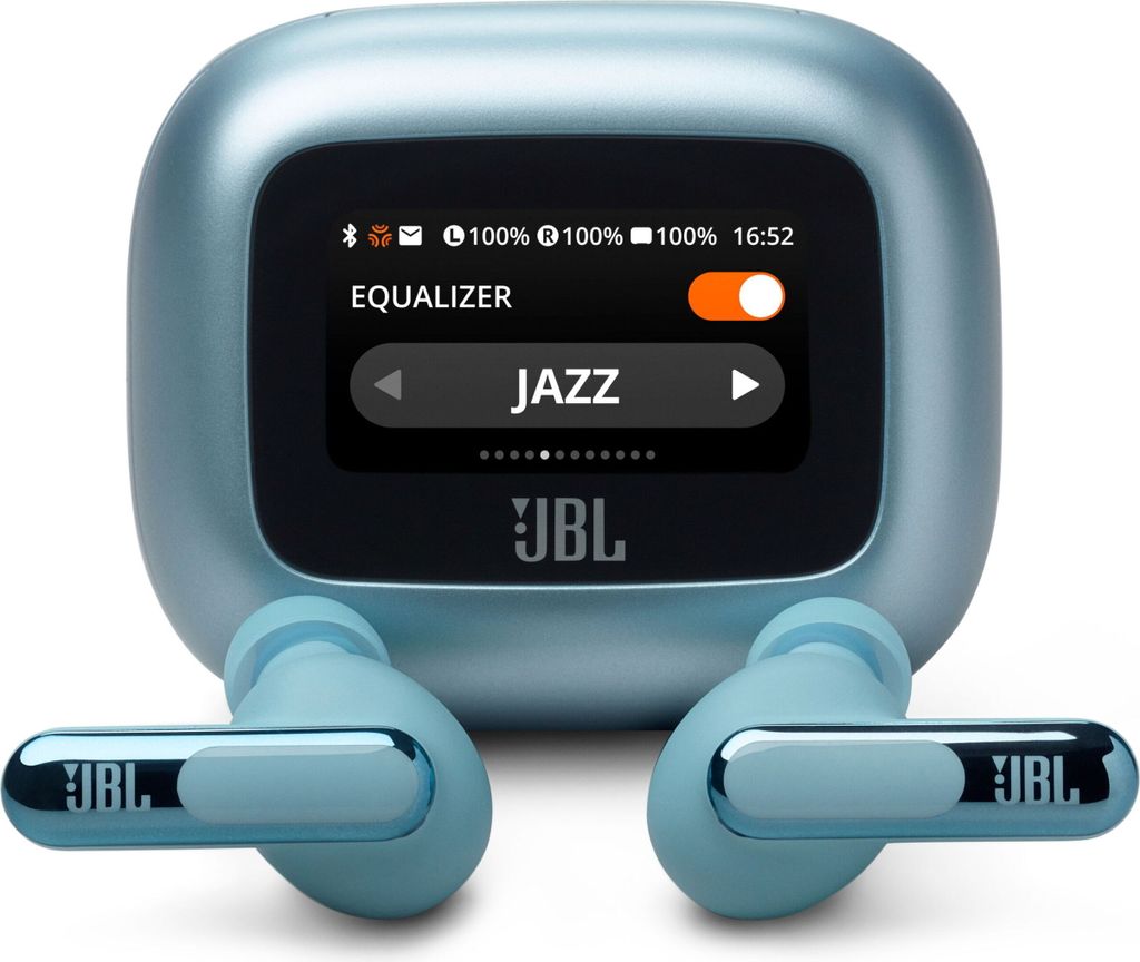 JBL Live Beam 3, Wireless Earbud-Kopfhrer mit Bluetooth, 48 Stunden Akkulaufzeit, True Adaptive Noise Cancelling und hochauflsendem JBL Signature S...