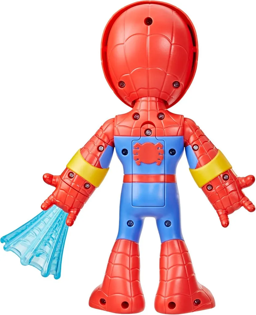 Figurine Spidey 25 cm Interactive avec Sons et Lumières Marvel F8317 Rouge - 14