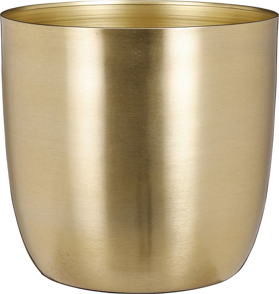 Mica Decorations Pot de fleurs Alano - H21 x Ø22 cm - Métal Image du produit 