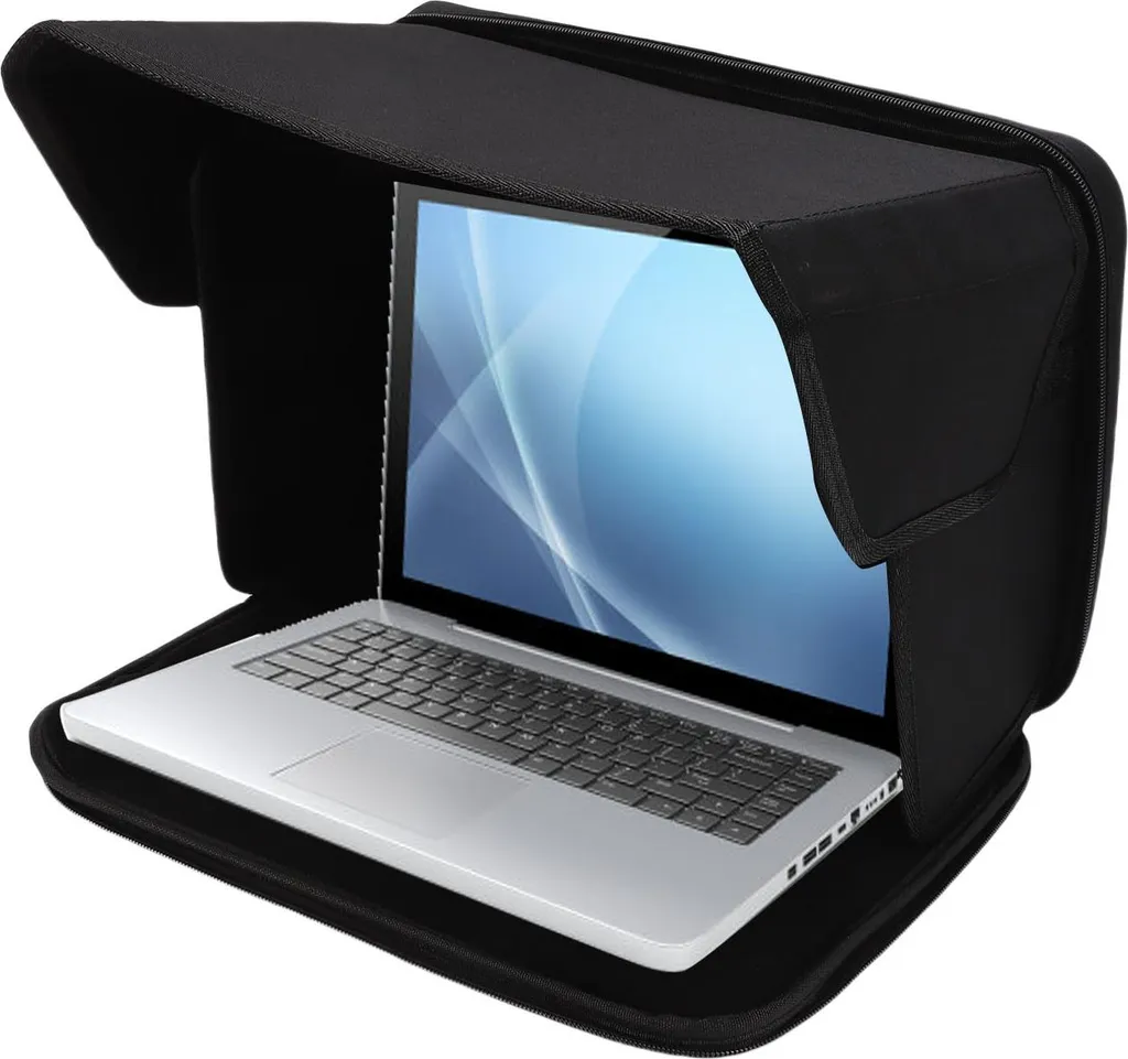 Cache soleil ordinateur portable pour télétravail extérieur 12-14 p - 5
