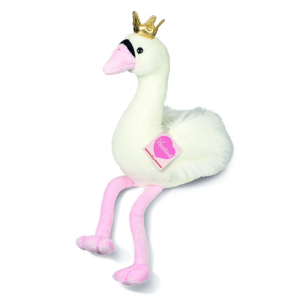 Teddy-Hermann Teddy Hermann Schwan Moonlight Herzekind, weiß, 40 cm, Plüschtiere, ab 3 Jahren