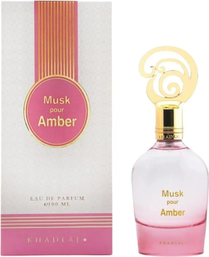 Parfum Musc Ambre Khadlaj Idéal pour Soirée et Usage Quotidien Femme