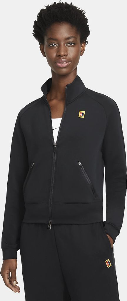 NIKE W NKCT DF HERITAGE JKT FZ noir/noir S Image du produit 