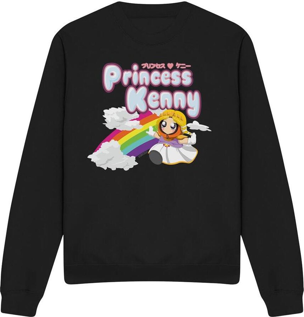 South Park - "Princess Kenny" Sweatshirt für Herren/Damen Uni TV13279 (S) (Schwarz)