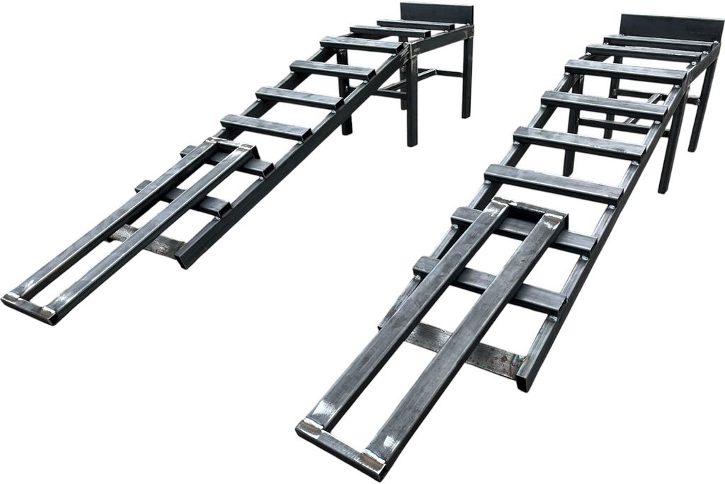 MajdTech 2 x Auffahrrampe 4 Tonnen mit Verlängerung - Produktbild 