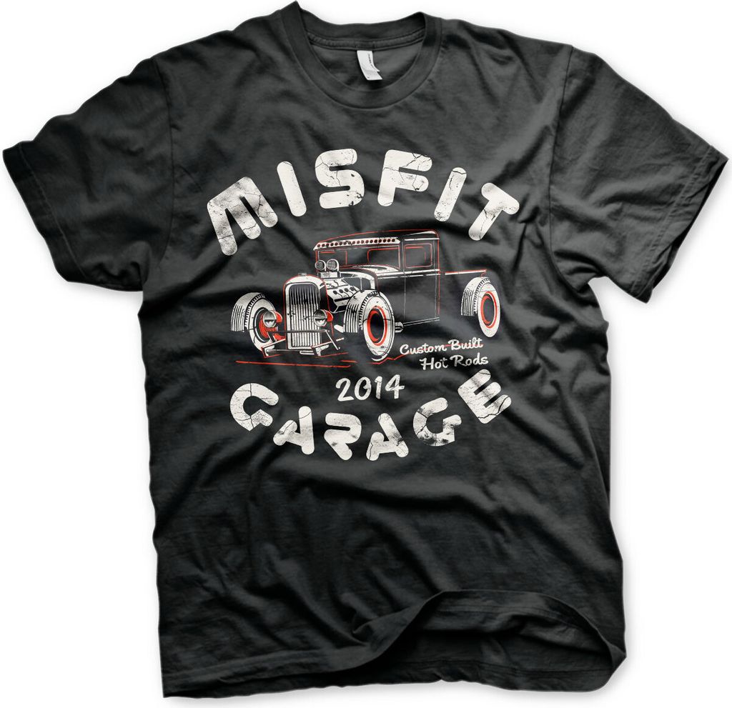 Misfit Garage Power Pick T-Shirt - Medium - Black