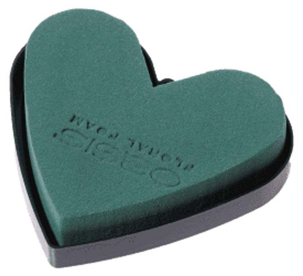 2 Stück OASIS® IDEAL Herz, 12 x 14 x 3,5 cm – Produktbild 