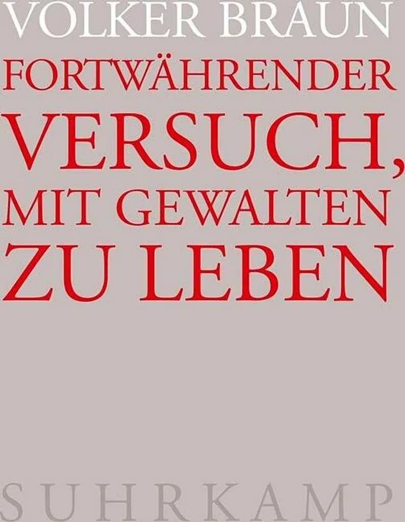 Fortwährender Versuch mit Gewalten zu leben - Décoration et Culture