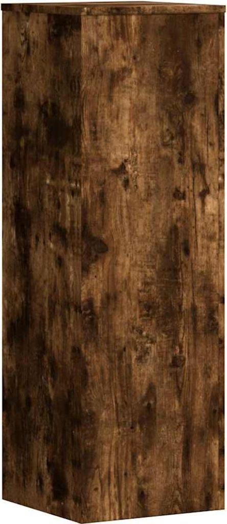 vidaXL Stojan na rastliny údený dub 33x33x100 cm materiál Obrázok produktu 