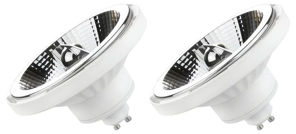 Spectrum GU10 LED-Spot 12W 1200lm 4000K Ra92 - 2 Stück Produktbild 