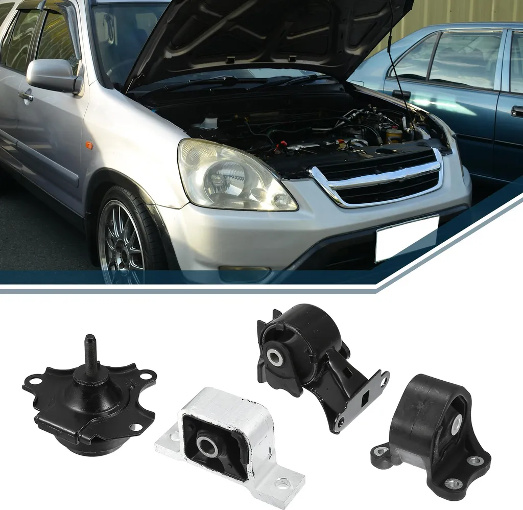 Kit Isolation Vibrations Moteur pour Honda CRV 2.4L 02-06 - Set de Supports