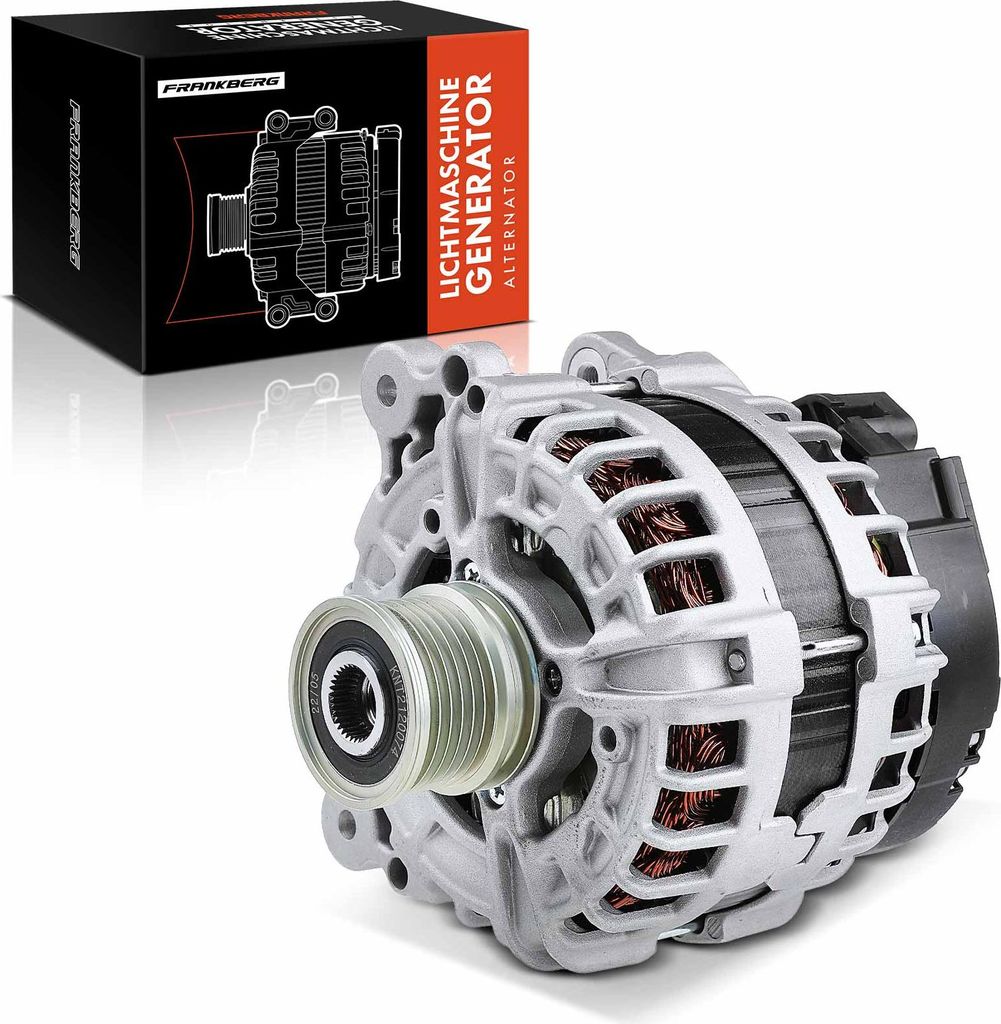 Frankberg 1x Lichtmaschine Generator für VW Golf Audi A3 8V Skoda Octavia 3 Superb