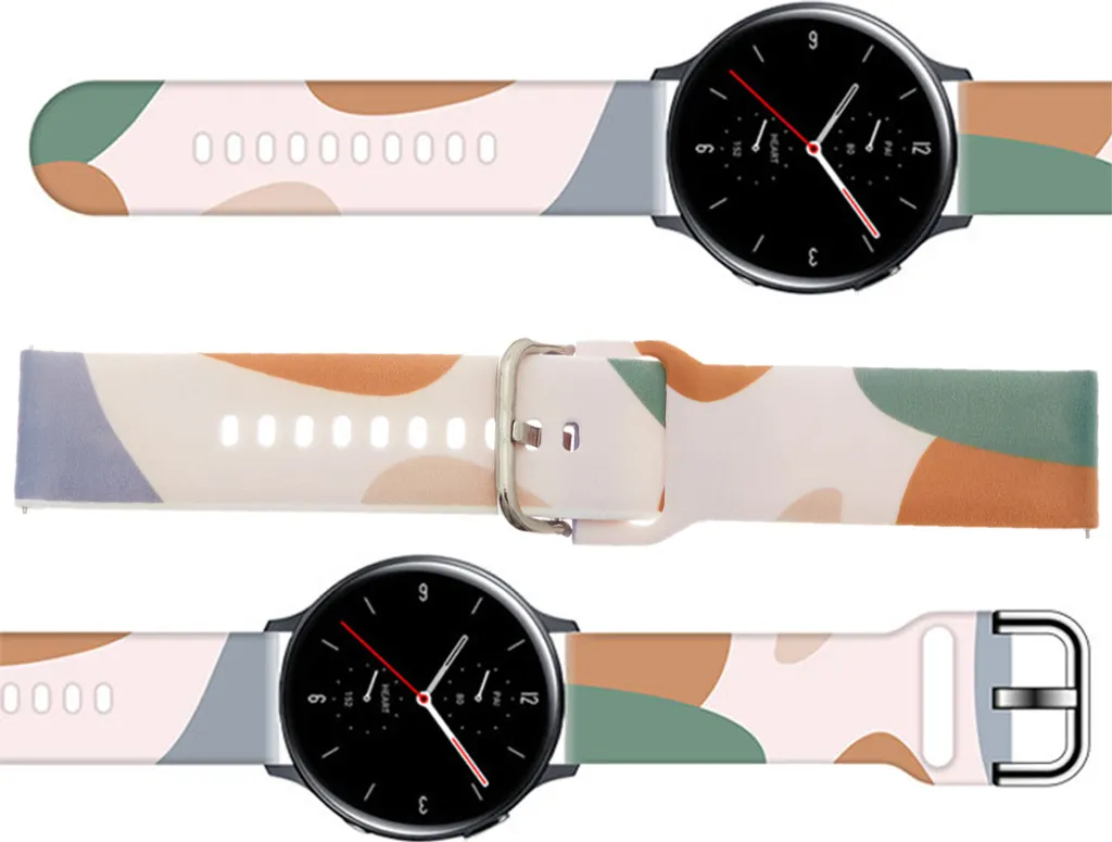 Cinturino Moro in Silicone per Samsung Galaxy Watch 46mm - Stile 11