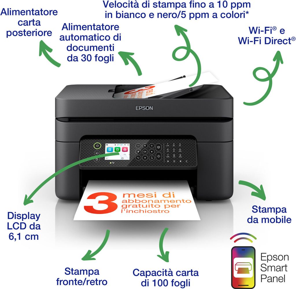 Epson WorkForce WF-2950DWF Obrázok produktu 12