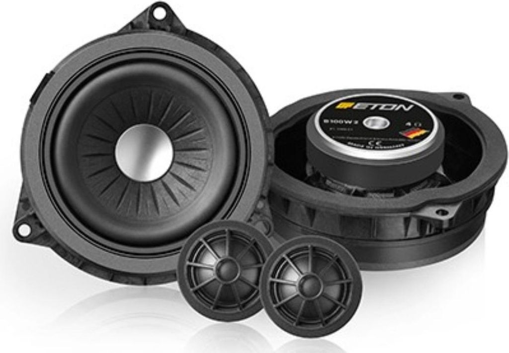Eton UG B 100 W2 BMW X5 X6 10cm Lautsprecher System Plug and Play