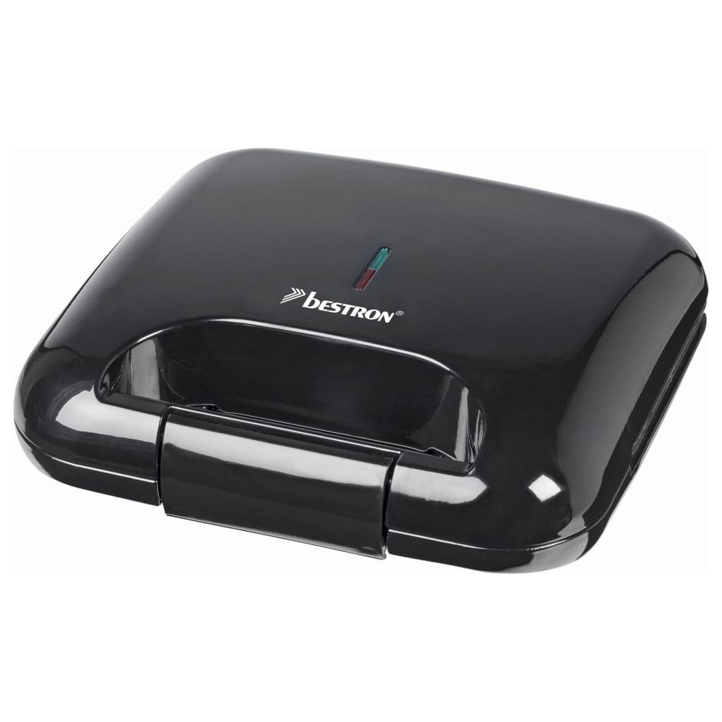 Bestron ASM750Z Sandwichtoaster, Kunststoffgehäuse, 750 Produktbild 
