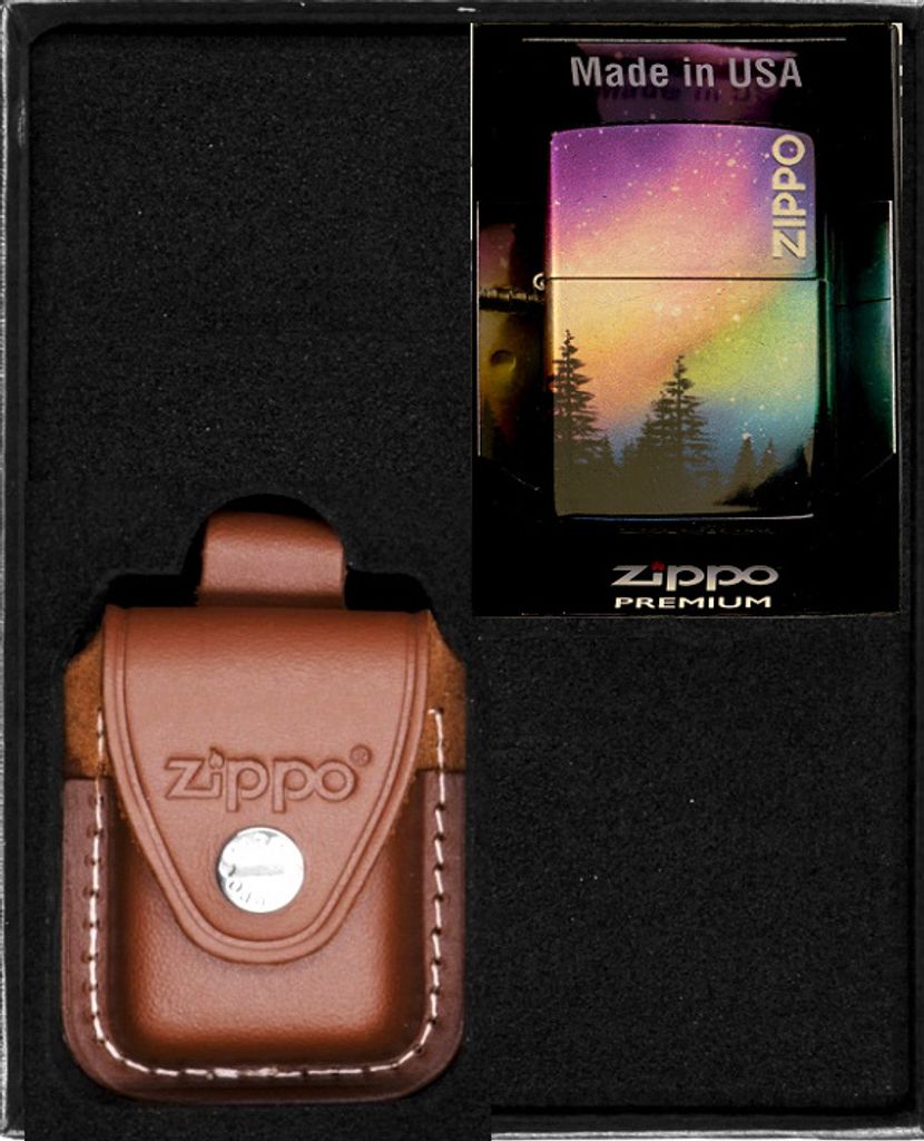 Feuerzeug-Set ZIPPO COLORFUL SKY DESIGN Geschenk No4